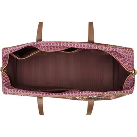 Pip Studio Tovy Weekend Bag Large Tutti i Fiori Farbe Pink Größe 65x25.5x35 cm - Schwarz