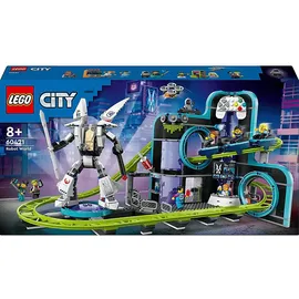 LEGO City Achterbahn mit Roboter-Mech
