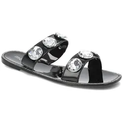 Schwarze Pantoletten Moow Elegante Sommerschuhe, 38
