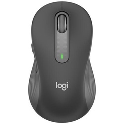 Logitech Signature M650L Large Graphite Wireless Maus für die rechte Hand