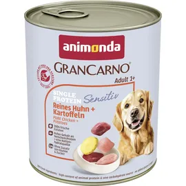 Animonda GranCarno Sensitiv Huhn und Kartoffel 6 x 800 g