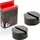 Lst 2x Wagenheberaufnahme 75x35 mm rund Gummi Adapter Gummiblock