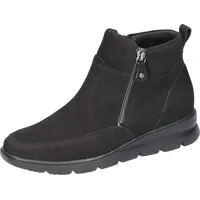 WALDLÄUFER Schlupfboots »H-BRUNI«, Winterboots, Stiefelette, Bequemschuh in Komfortweite H (=sehr weit) Gr. 6,5, schwarz , 15931109-6,5