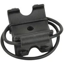 Fischer 85574 Universal Pumpenhalterung, schwarz