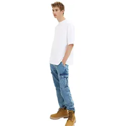 Tom Tailor Shirt Oversized-T-Shirt mit Rundhalsausschnitt aus Baumwolljersey