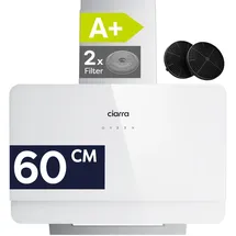 Ciarra VM6765CS Kopffreihaube 63,5 cm Weiß