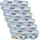 Lock & Lock 12er Set Frischhaltebox rechteckig 350ml 135x102x52mm HPL806