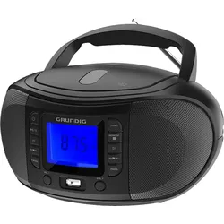 GRUNDIG GRB 3500 Radio, CD-Player, Schwarz