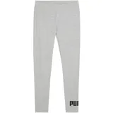 Puma ESS No. 1 Logo Leggings Damen Strumpfhose, grau - Light Gray heather XXL