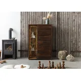 Wolf Möbel Highboard 206 100 x 40 x 150 cm Dunkelbraun