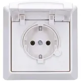 Voltking Schuko-Steckdose 20 EUGK-34-101 Alpinweiß 1 St.