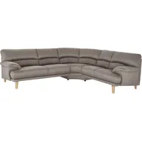 TRENDMANUFAKTUR Polsterecke TRENDMANUFAKTUR "Cecilia, italienisches Designsprache, modern und komfortabel, L-Form", braun (tan), B:280cm H:87cm T:240cm, Sofas, toller Sitzkomfort und bequeme Armlehnen