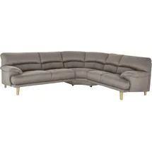 TRENDMANUFAKTUR Polsterecke TRENDMANUFAKTUR "Cecilia, italienisches Designsprache, modern und komfortabel, L-Form", braun (tan), B:280cm H:87cm T:240cm, Sofas, toller Sitzkomfort und bequeme Armlehnen