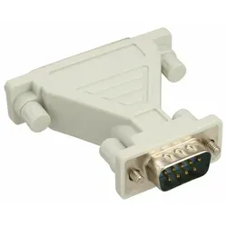 INLINE AT-Adapter, 25pol Sub D Buchse an 9pol Sub D Stecker