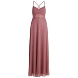 Vera Mont Abendkleid Glitzer-Look Rosé/Silber 36