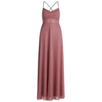 Vera Mont Abendkleid Glitzer-Look Rosé/Silber 36