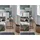 xonox.home Couchtisch Schwarz Metall 30 x 58 x 40 cm