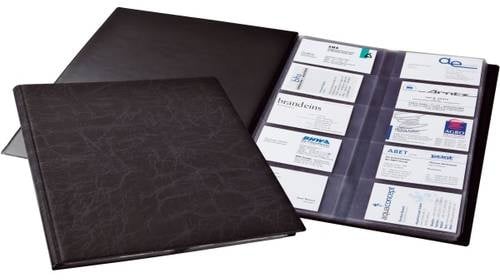 Preisvergleich Produktbild Visitenkartenalbum Visifix 230x310mm schwarz