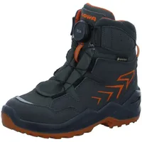Lowa Kinder Freizeitschuhe FIRO GTX HI JR, ANTHRAZIT/ORANGE 9720,