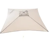 JAN KURTZ Elba 200 x 200 cm Hellgrau