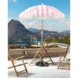 Beliani Mondello Ø 150 cm Rosa