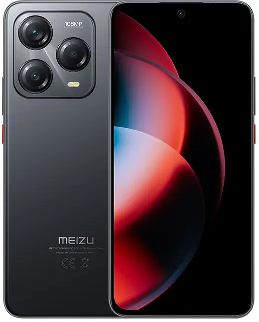 MEIZU Note22 Smartphone, UNISOC MTK G99, 6,78 Zoll GOLED-Display, FHD+, 120 Hz, IP54 Staub- und Wasserdichtung, 108 MP hochauflösende Hauptkamera, 5000 mAh lange hältbare Akkulaufzeit, kein Ladegerät enthalten, 8 GB RAM + 256 GB Speicher, Eclipse-Schwarz