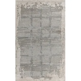 Mozato Novel Vintage-Teppich Pera, Creme, Grau, Textil, Abstraktes, rechteckig, 160x230 cm, Teppiche & Böden, Teppiche, Vintage-Teppiche