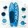 ECD Germany Stand Up Paddle Board Makani Paddelboard aufblasbar Blau 320 cm