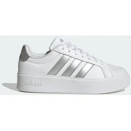 adidas Streettalk Ftwr White/Silver Metallic/Core Black 38 2/3