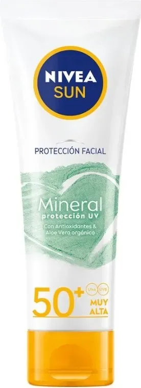Nivea Sonnen Mineralischer UV-Schutz für das Gesicht LSF 50+ 50 ml