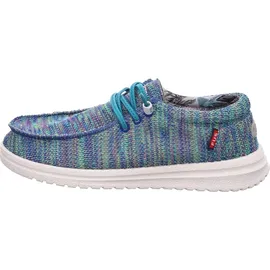 Fusion Mokassins Schnürschuhe in Blau Größe 39 EU