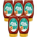 Immenhof Bio-Waldhonig 350g im 5er Pack - im praktischen Spender (5 x 350 g)