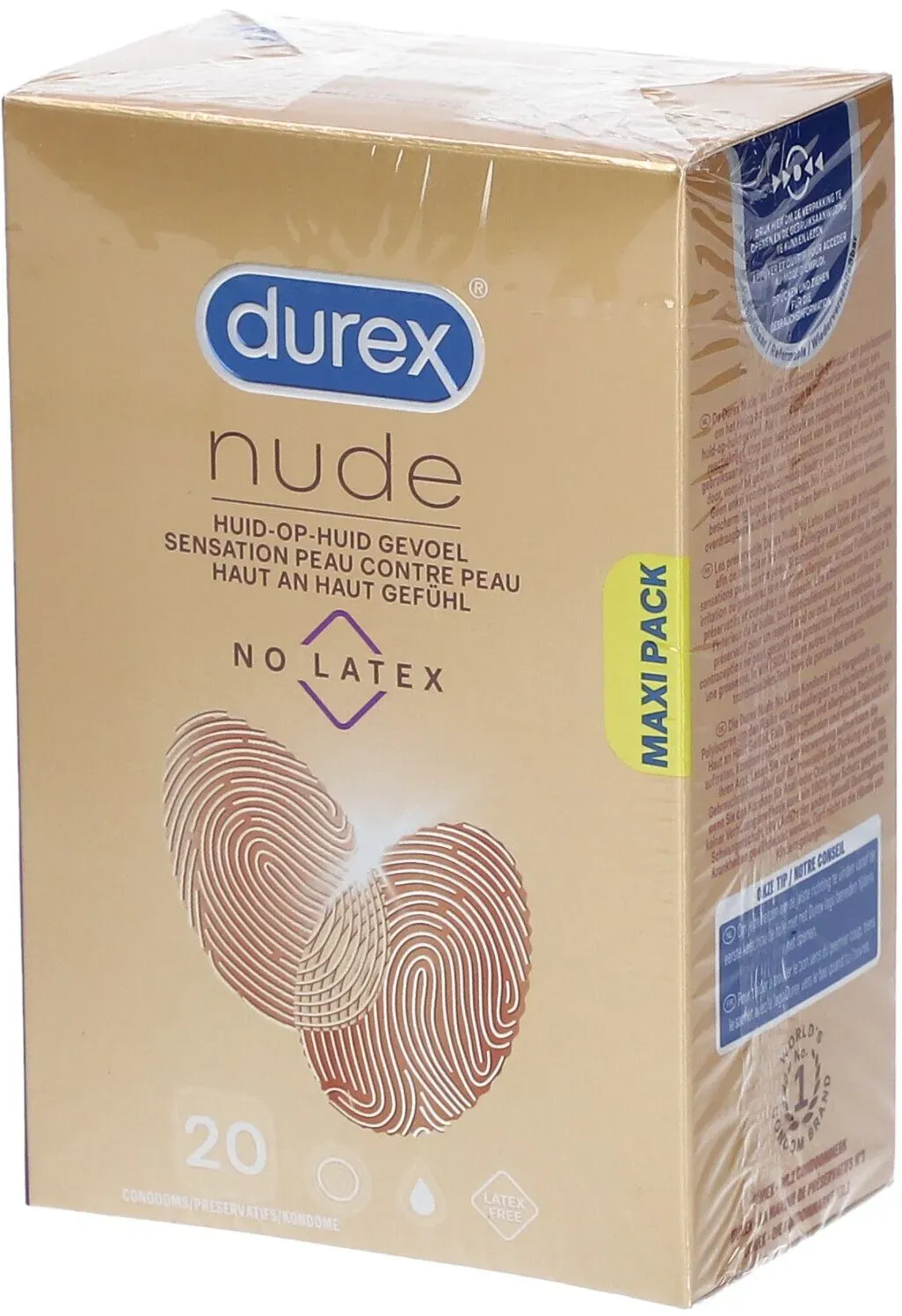 durex® Nude Kondome Latexfrei Gefühl Haut an Haut