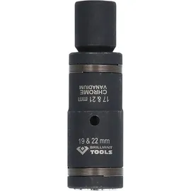 BRILLIANT TOOLS 1/2" 4in1 Kraft-Stecknuss-Satz 2-tlg.