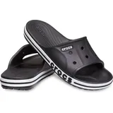 Crocs Bayaband Slide Schiebe-Sandalen, Black/White, 41-42 EU