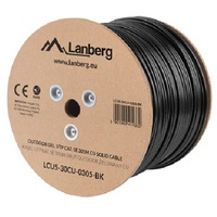 LANBERG LCU5-30CU-0305-BK Netzwerkkabel Schwarz 30 m Cat5e U/UTP (UTP)