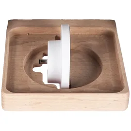 BOARTI Kinderregal Buchstabe A 54 x 49 x 19 cm Holz grau