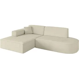 altdecor Ecksofa Ottomane Links IREA-L1-v4 232x165x77 cm Beige