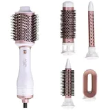 adlereurope 5-in-1 Lockenstab Haartrockner Perlweiß/Roségold