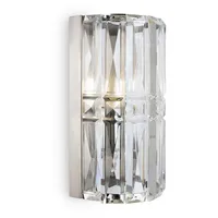 Maytoni Wandlampe Wandleuchte Wohnzimmerlampe Schlafzimmerleuchte Metall Glas chrom E14