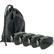 Baumarktplus 4x Profi Spanngurt Gurt Zurrgurt Klemmschloss Auto 1-tlg 6m 250 kg Anthrazit |
