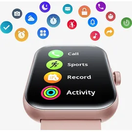 Joyroom Fit-Life Jr-ft5 Plus Smartwatch mit Anrufannahmefunktion 300mAh, 1,96 Zoll - Rosa