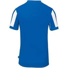 Uhlsport Retro Stripe kurzarm Trikot Herren azurblau/weiß S