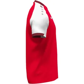 Jako T-Shirt Dynamic Kinder - rot/weiß/dunkelrot 128