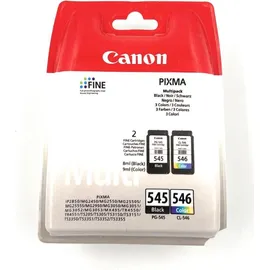 Canon PG-545 schwarz + CL-546 CMY