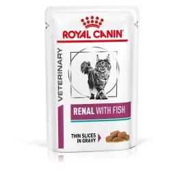 Royal Canin Veterinary Renal mit Fisch Katzen-Nassfutter 1 Karton (12 x 85 g)