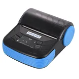 Goojprt Mtp-3 80mm Bt Thermodrucker, Tragbar Und Leicht, Für Den Kassenbondruck Im Supermarkt – Uk-stecker – Blau