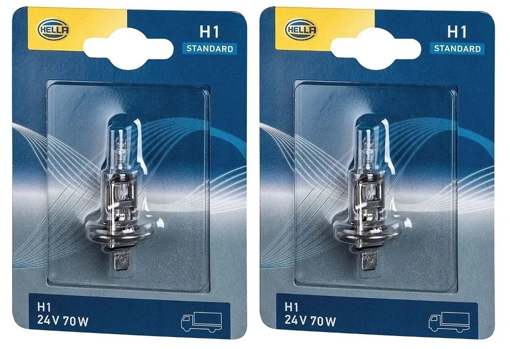 2x Glühlampe H1 24V 70W