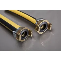 Wasserschlauch TigerflexPLUS, EPDM 1/2" 20m mit 2 Klauen-Kupplungen
