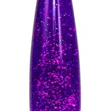 Ersatzglas Lavalampe JENNY Violett Glitter Flasche Glas für Lavaleuchte